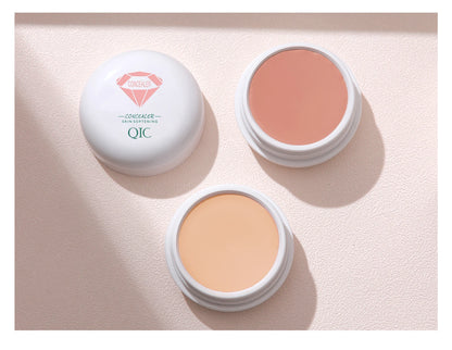 QIC Waterproof & Sweatproof Concealer Cream - Tattoo coverage, Long-Lasting Foundation, Natural,Full coverage, All Skin Types Beauty World Shop