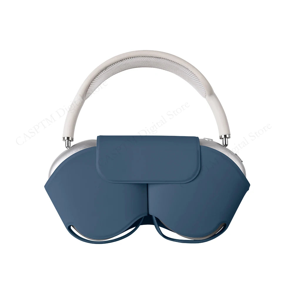 Luxury PU Headphones Cover For AirPods Max Case Anti-scratch Waterproof Protective Headset Cases For Apple AirPods Max Shell
