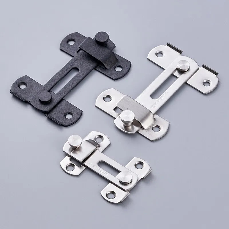 Sliding Barn Door Latch Sliding Right Angle Door Latch Door Bolt Wine Cooler Closet Window Door Latch Plug Baby Safety Latch Beauty World Shop