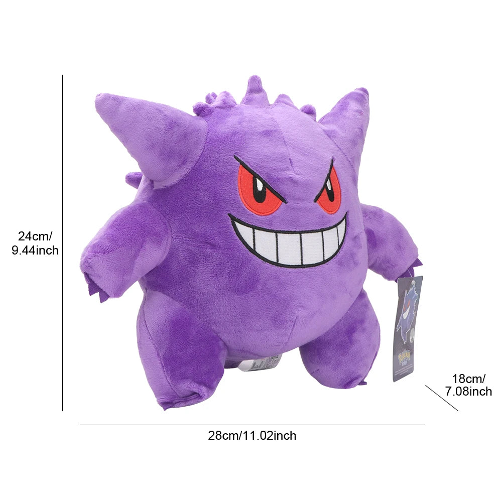 Gengar Plush Toys Peluche Stuffed Cartoon For Kids PokemonStuffed Animal Collectible Soft Plushies Cute Cartoon Character Beauty Fashion