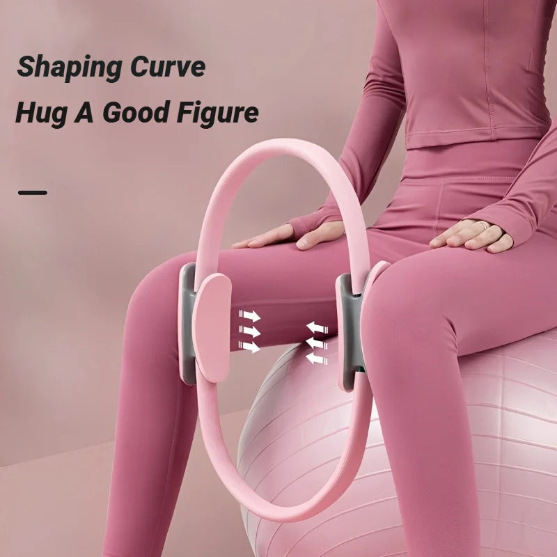 Yoga Fitness Ring Circle Pilates Women Girl Exercise Home Resistance Elasticity Workout Pelvic Floor Muscle Postpartum Training Beauty World Shop