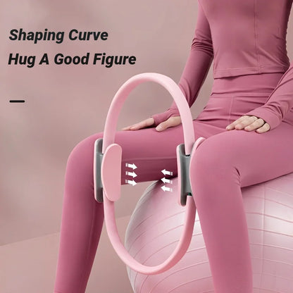Yoga Fitness Ring Circle Pilates Women Girl Exercise Home Resistance Elasticity Workout Pelvic Floor Muscle Postpartum Training Beauty World Shop