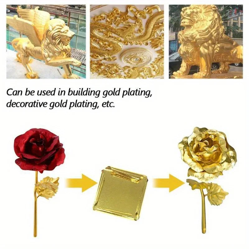 Gold and Silver Artificial Paper Cake Dessert Decoration Crafts 100 Pieces Beauty World Shop