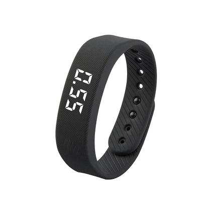 LED Digital Smart Wristbands Waterproof Smart Clock Smartband With Running Pedometer Monitor Smart Band Vibration Alarm Reminder Beauty World Shop