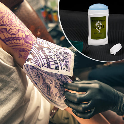 KVM Tattoo Transfer Cream Gel with tattoo transfer paper kit,  Tattoo Transfer Machine accessories for A4 Size Stencil Paper Beauty World Shop