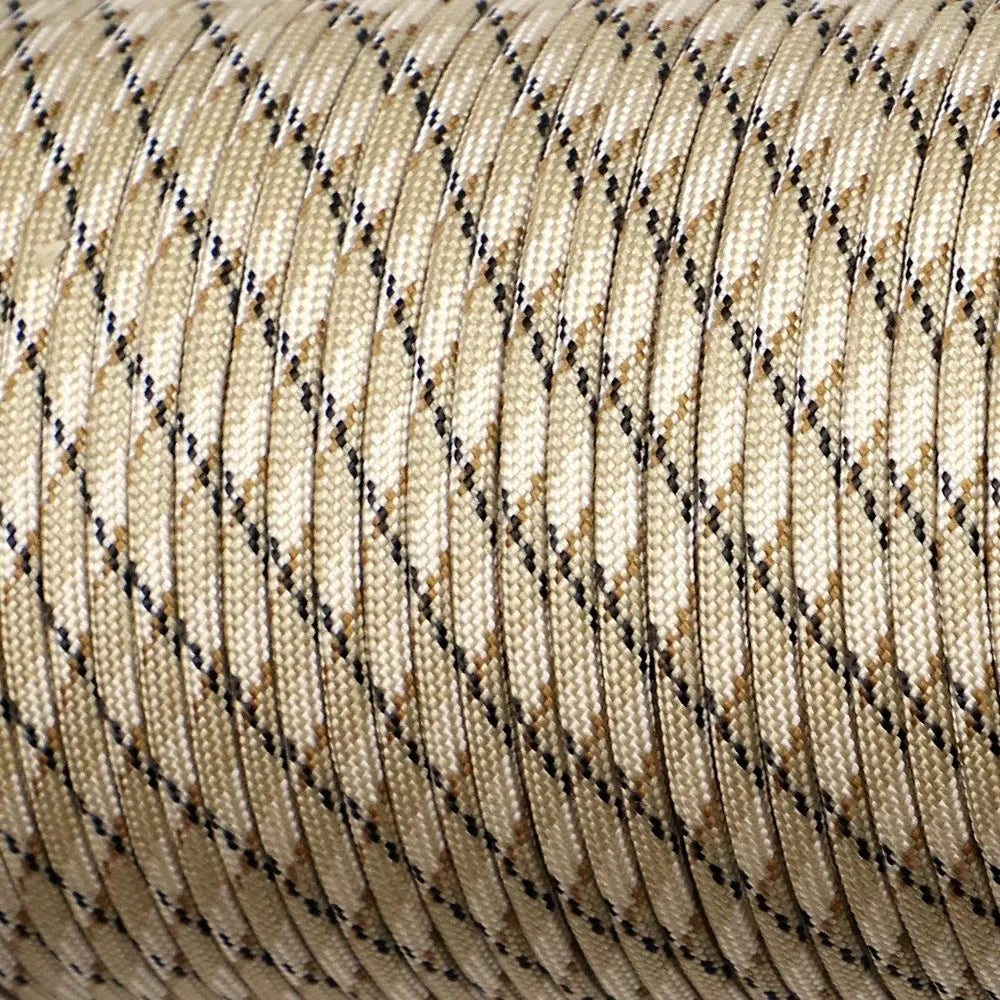 7-Cores 550 Paracord Rope 5 15 30 M Dia.4mm Cord For Outdoor Camping Survival Lanyard Parachute Hiking Tent Accessories Beauty World Shop
