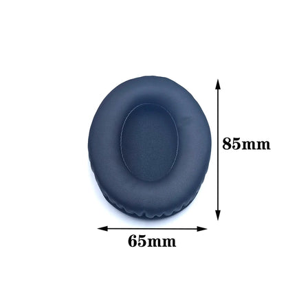 Oval Ear Pads For Headphones Covers Sponge Leather Foam Cushion 60*70 60*80 65*85 70*90 75*95 80*100 85*100 85*105 90*105 90*110