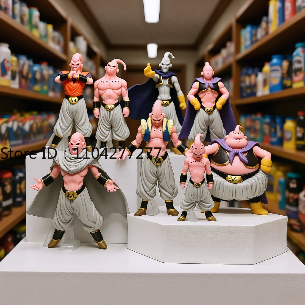 Random 1Pcs Dragon Ball Z Majin Buu Figure Toys Anime DBZ Super Saiyan Action Figurine PVC Model Toys for Children Adult Gifts Beauty World Shop
