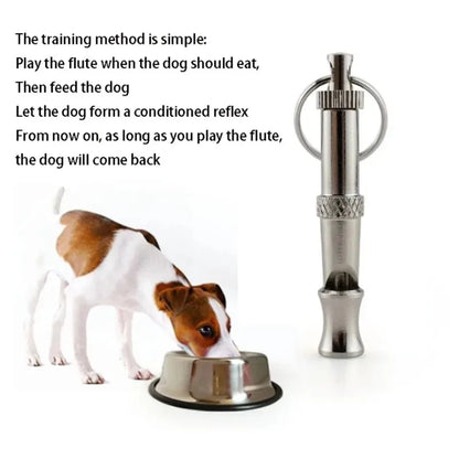 Dog Training Whistle Stop Barking Device Ultrasonic Training Flute Silent Whistle Control Tool Puppy Train Keychain Pet Supplies Beauty World Shop