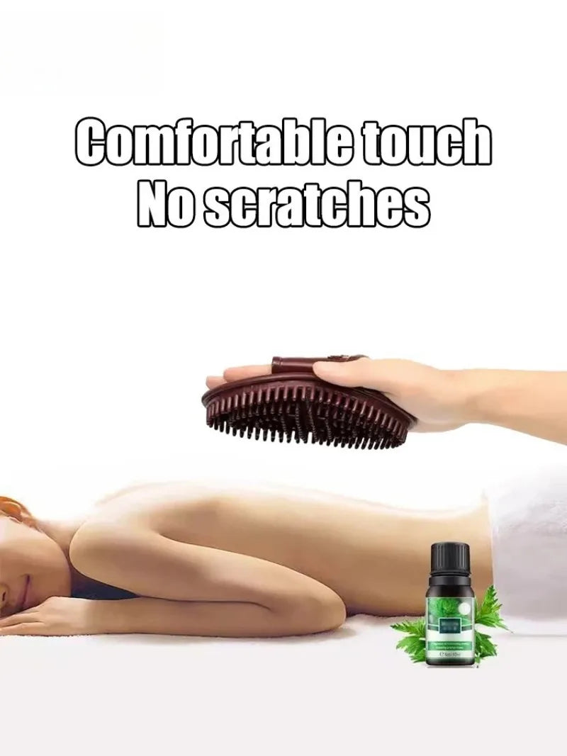 Universal Silicone Meridian Slimming Brush Leg Massage Tool Five Elements Dredging Body Beauty Health Care Scraping Equipment Beauty World Shop