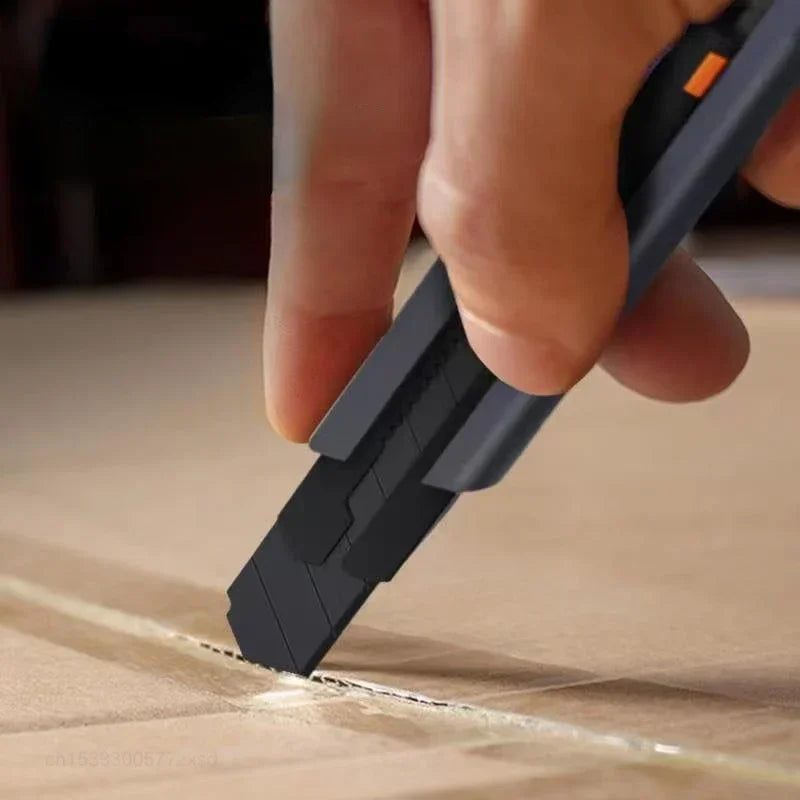 Jimihome 0.79inch Stretch Utility Knife Paper Cutters Carbon Steel Blades Pocket Knife with Safety Lock Handicraft Tool Beauty World Shop