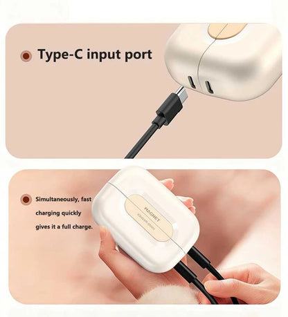 2-in-1 Magnetic Hand Warmer 60000mAh Fast charging Digital Display Mini Portable USB Rechargeable Pocket Heater 2026 Beauty World Shop