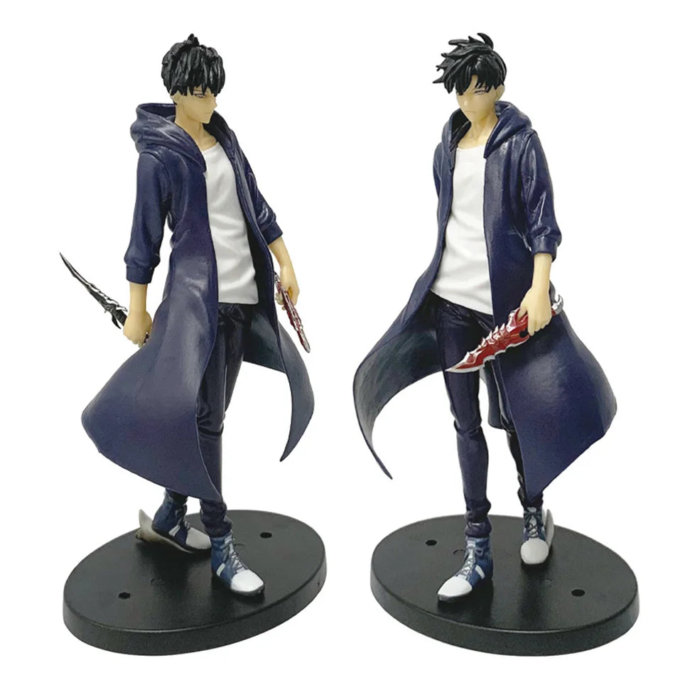 Solo Leveling Sung Jin woo Anime Figure Ore dake Level Up na Ken Shun Mizushino Anime Figures Collectible Model Doll Toys Gifts Beauty World Shop