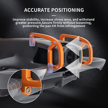 Gimbal Bumper For DJI Avata 2 Drone Anti-Collision Aluminum Alloy Protective Bar Camera Lens Protector Bumper Accessories