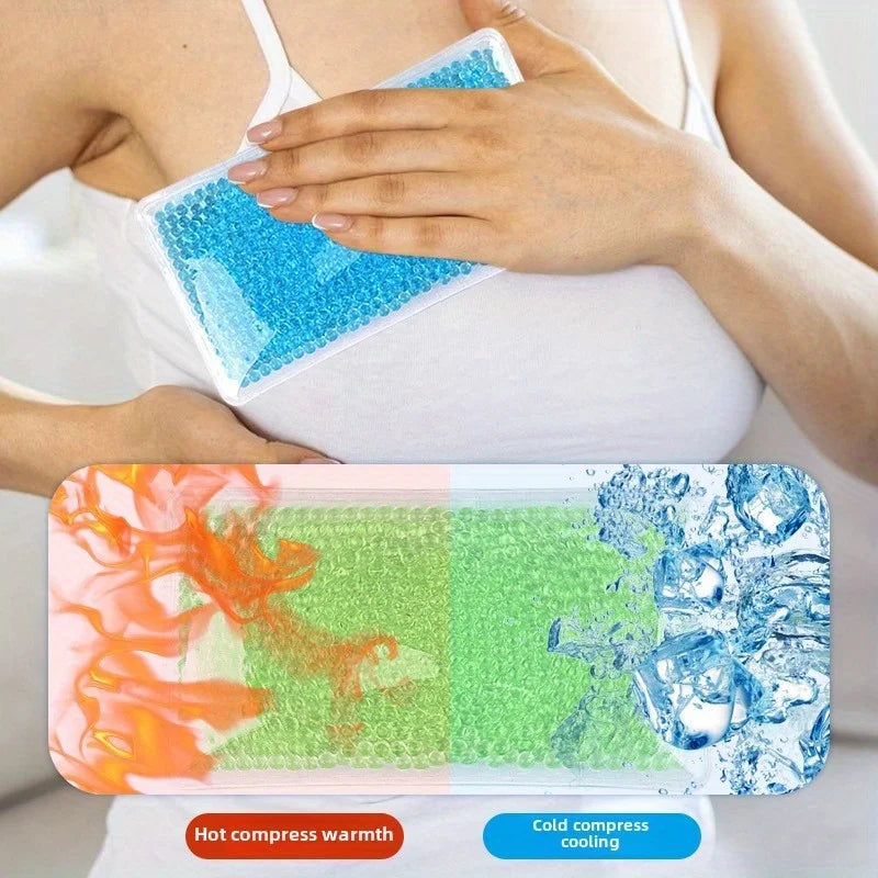 Reusable multi-purpose cold and hot gel ice pack, eye swelling, used to relieve systemic injury and pain, Beauty World Shop