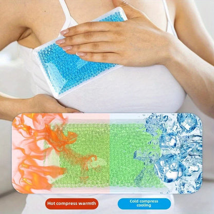 Reusable multi-purpose cold and hot gel ice pack, eye swelling, used to relieve systemic injury and pain, Beauty World Shop