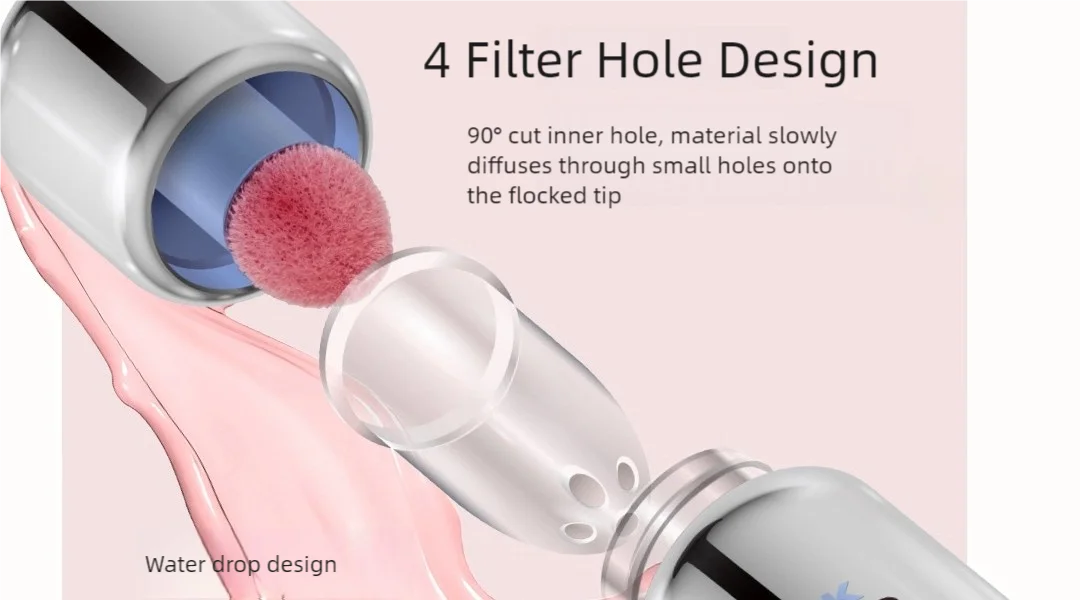 AZTK JC04 Water To Powder Liquid Blush Soft Matte Natural Flush Brightening Cheek Tint Lightweight Blendable Waterproof Makeup Beauty World Shop