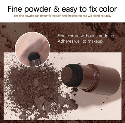 Waterproof Hairline & Root Concealer Pen – Instant Grey Coverage with Easy Blend Powder Stick for Normal Hair Beauty World Shop