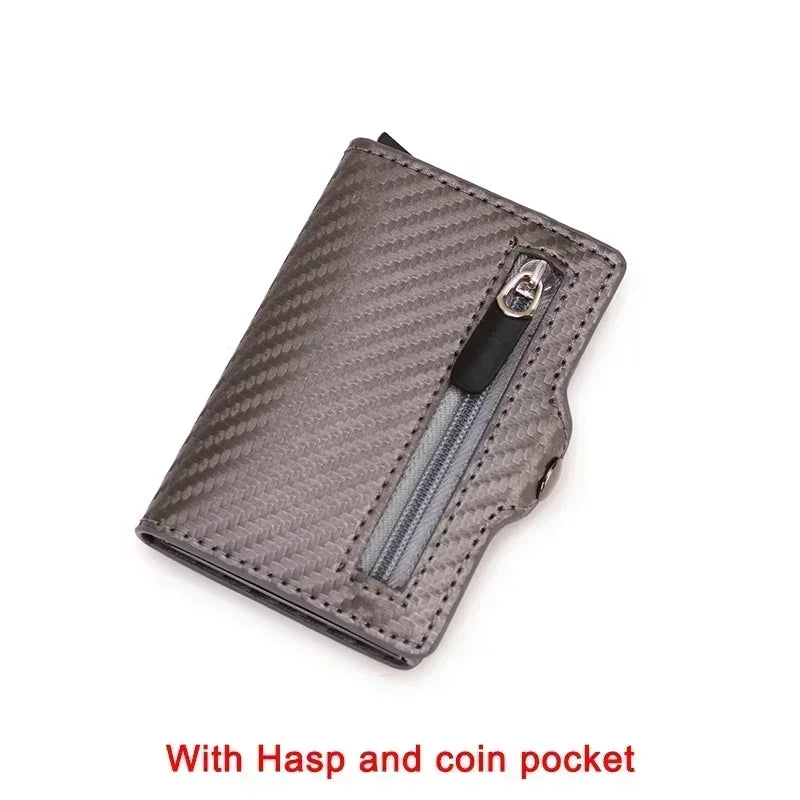 Anti Thief Rfid Credit Card Holder Smart Minimalist Wallet Pocket Men Women Slim Cardholder Bank Cash Creditcard Case Bag Purse Beauty World Shop