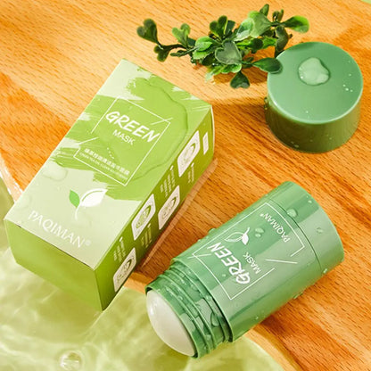 Green Tea Mask Face Clean Green Tea Cleansing Deep Moisturizing Shrink Pores Blackhead Acne Facial Korean Skin Care Beauty World Shop