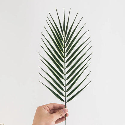 6/12Pcs Artificial Plants Tropical Palm Tree Leaves Home Garden Decoration Accessory Photography Prop Christmas Wedding Supplies Beauty World Shop