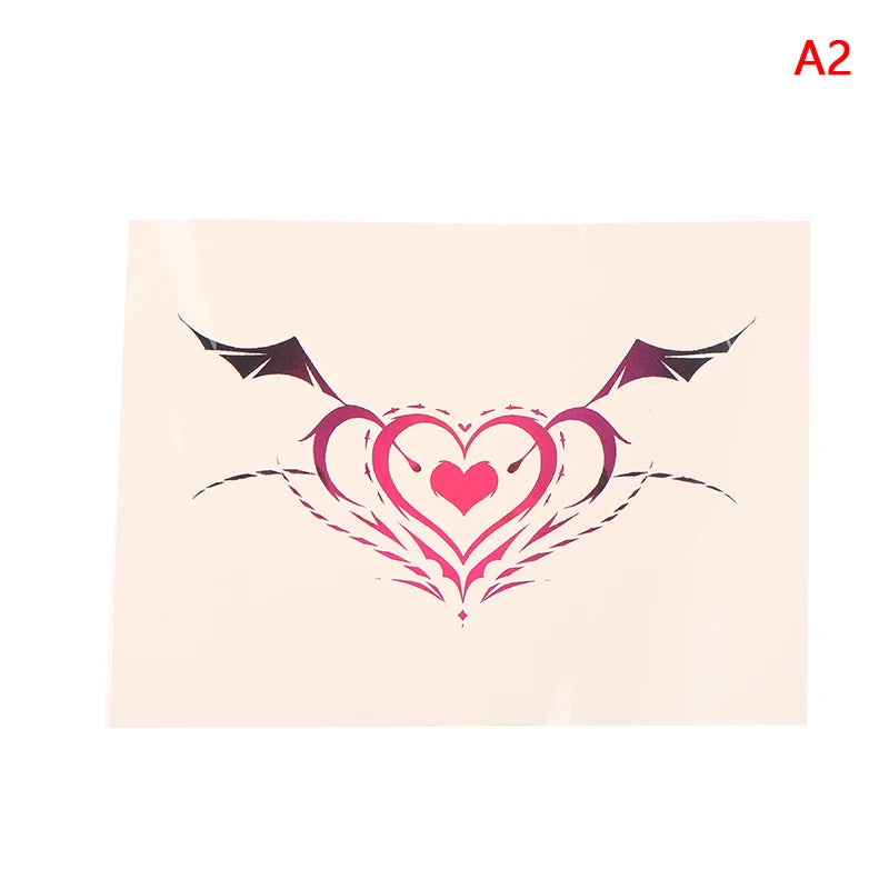 Tattoo Sex Waterproof Temporary Tattoo Wing Tattoo On Leg Arm Back Tattoos Sex Flash Tattoo Stick Fake Tattoos For Men Women Beauty World Shop