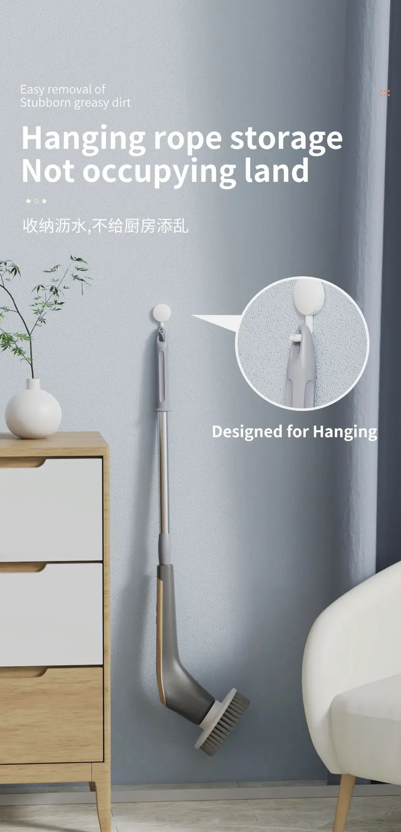 Electric Cleaning Brush Cordless Handheld Shower Scrubber Spin Cleaner Multifunctional Cleaner with 7PCS Heads Bathroom Kitchen