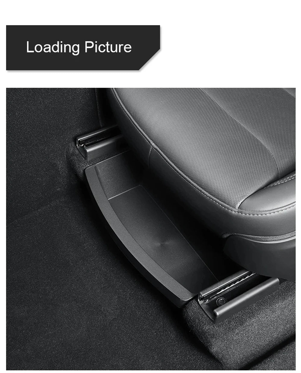 For Tesla New Model Y 2025 Juniper Launch Under Seat Storage Box Case Car Seat Organizer Vehicle Underseat Drawer Tray Accessory Beauty World Shop