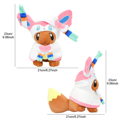 Eevee Cos Umbreon Espeon Jolteon Flareon Glaceon Vaporeon Sylveon Leafeon Plush Toys Stuffed Soft Stuffed Animal Plushies 20CM Beauty World Shop