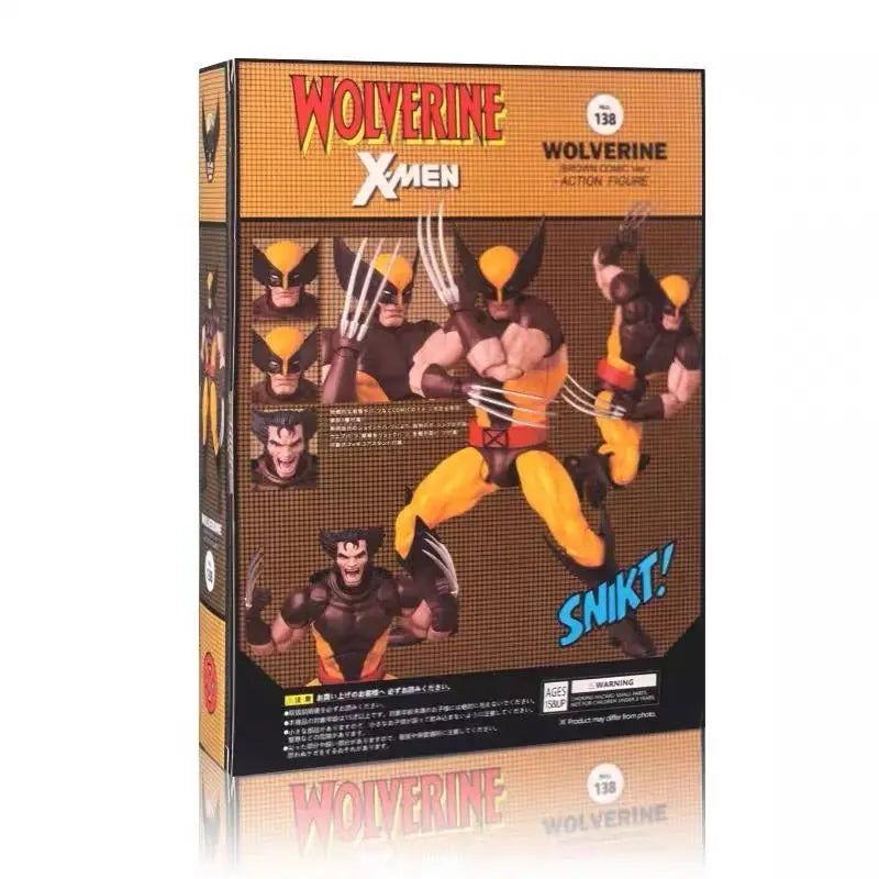 New Ct Toys Wolverine Deadpool Anime Figure Mafex 138 Deadpool 3 Movie Action Figure Figurine Model Statue Collection Toys Gifts Beauty World Shop