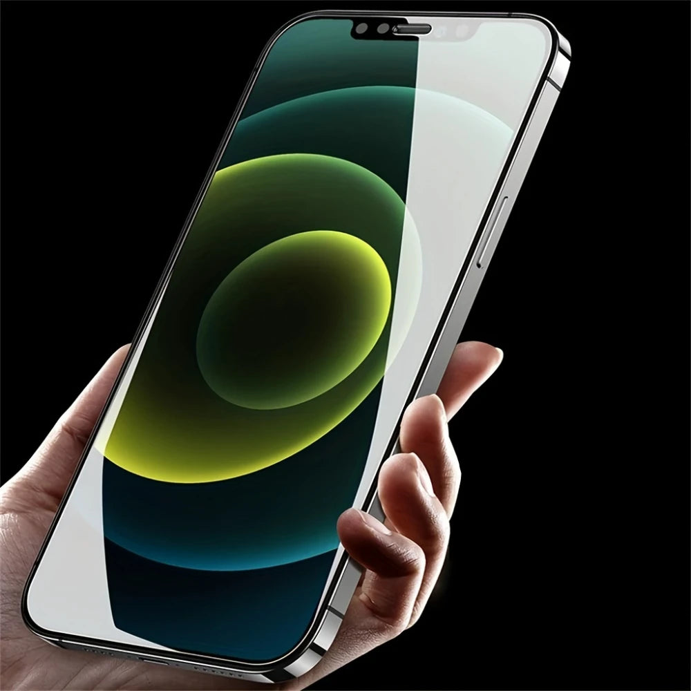 3Pcs HD Full Cover Screen Protector For iPhone 16 15 14 13 12 11 Pro Max 14 15 16 Plus Tempered Glass Protection Glass ﻿ Beauty World Shop