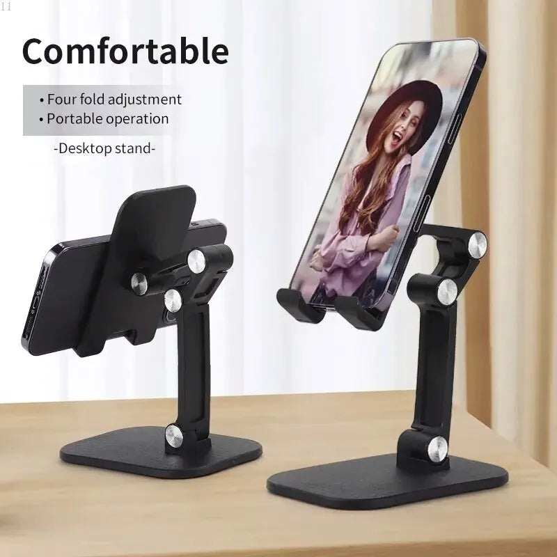 Desktop Phone Holder Can Be Freely Raised And Lowered, Adjustable In Height, Foldable, Portable Tablet For Live Streaming Beauty World Shop