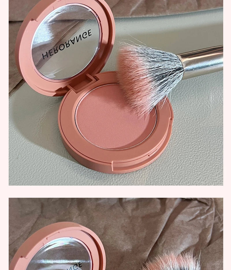 HERORANGE Creamy Blush Soft Matte Natural Color Long Lasting Daily Cheek Makeup For Women Beauty World Shop