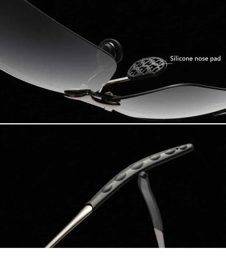 Men Photochromic Polarized Sunglasses Driving Fishing Chameleon Glasses Change Color Sun Glasses Day Night Vision UV400 Eyewear Beauty World Shop