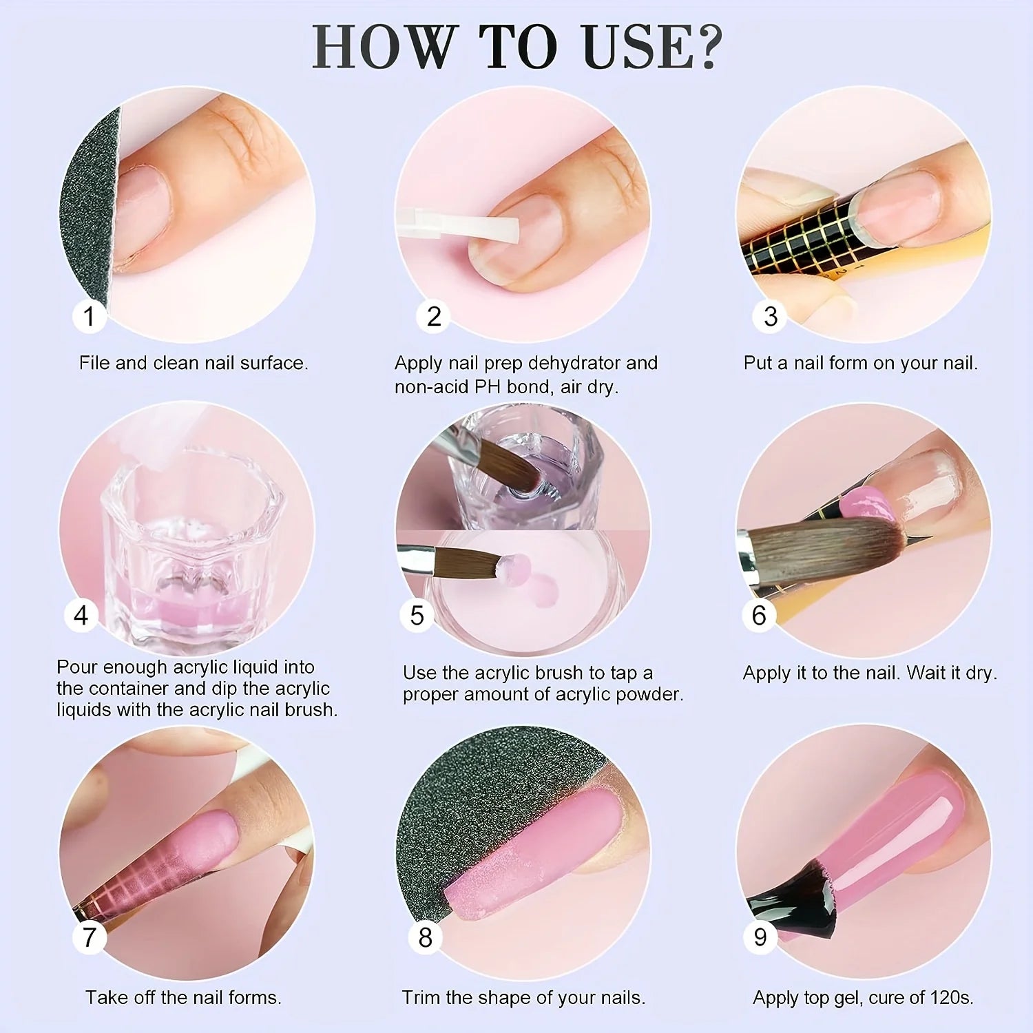 Professional Acrylic Nail Monomer, 75ml Unscented Liquid Monomer for Acrylic Nail Extension, Salon Quality Nail System Kit Beauty World Shop