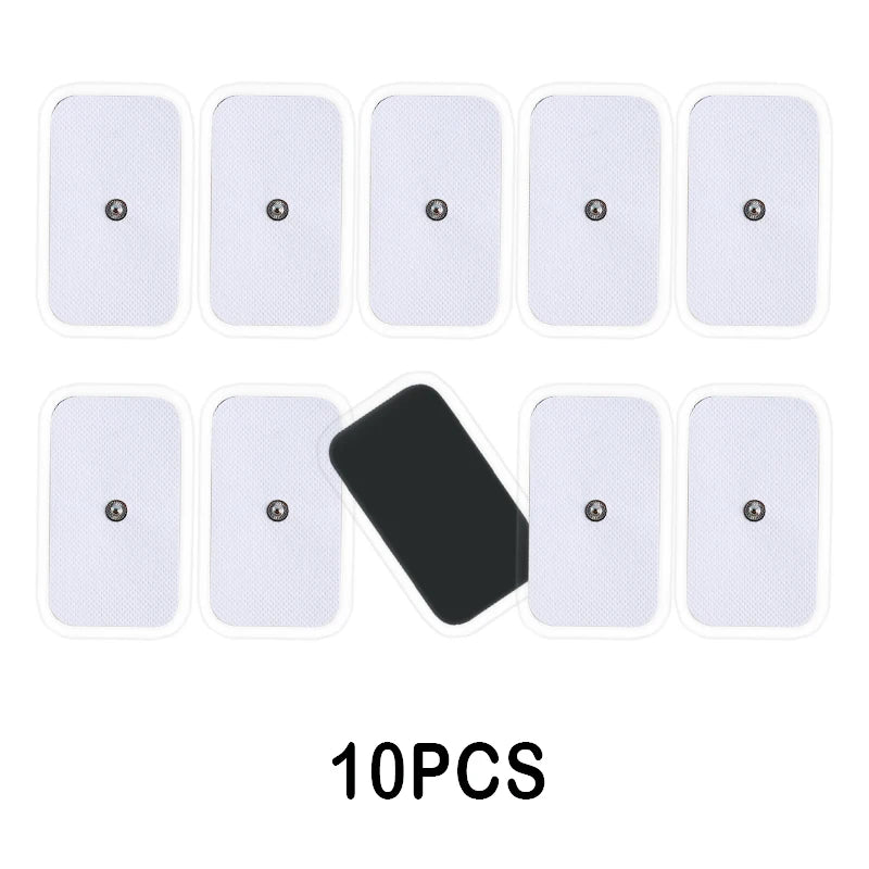 10/20PCS Electrode Pads Gel For Tens Acupuncture Massage Machine Slimming Pulse Ems Muscle Stimulator Massager Sticker Beauty World Shop