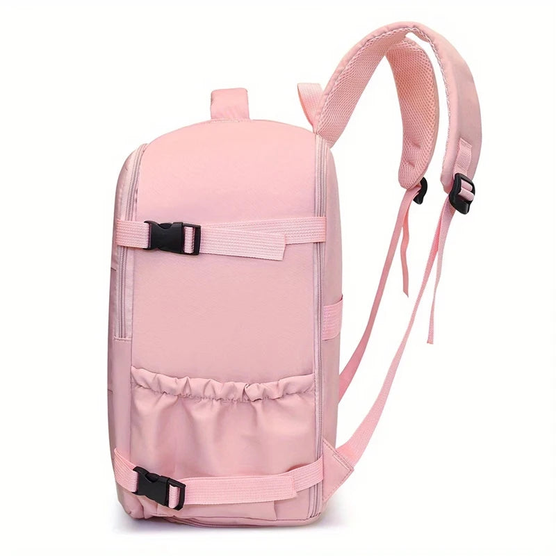 Graceful Stylish Multi-color Backpack Adjustable-strap Lightweight for Commute Daily Use Casual Functional Bag Beauty World Shop