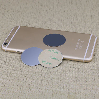 Metal Plate For Car Phone Holder Magnetic Universal Iron Sheet Disk Sticker Mount Mobile Phone Magnet Stand For IPhone Beauty World Shop