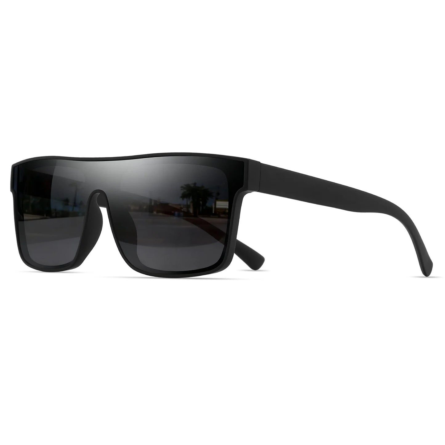 Classic Square Fashion Sports Sunglasses - Patterned Temples, Unisex for Cycling, Hiking, Travel - Perfect Gift Beauty World Shop