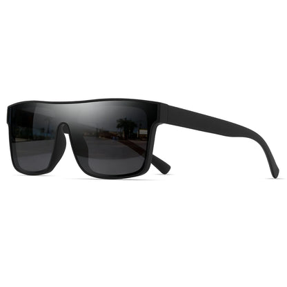 Classic Square Fashion Sports Sunglasses - Patterned Temples, Unisex for Cycling, Hiking, Travel - Perfect Gift Beauty World Shop