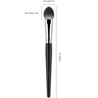 1/2Pcs Peach Heart Blusher Brush Powder Blush Cream Liquid Blush Makeup Brushes Flat Small Precise Blush Brush Makeup Tools Beauty World Shop