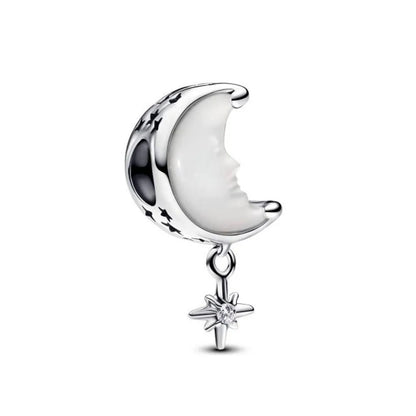 2025 New S925 Silver Spring Ball Bear Cross Pendant Suitable for Original Bracelets DIY Accessories Women's Charm Jewelry Gifts Beauty World Shop