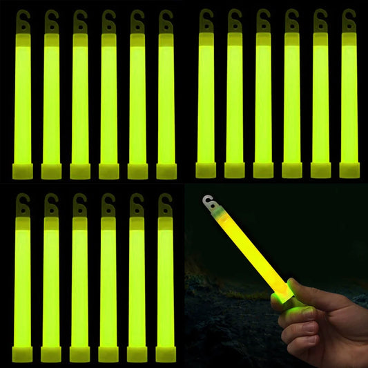 1-20pcs Industrial Grade Glow Sticks Light Stick Camping Emergency Light Sticks Party Clubs Supplies- Green Chemical fluorescent Beauty World Shop