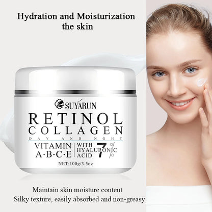 Rich in vitamin E, shea butter, wrinkle, anti-aging, exfoliating tender skin, suitable for men and women Beauty World Shop