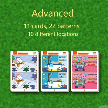 An educational fault finding game: reusable wiping paper for focus and attention training Beauty World Shop