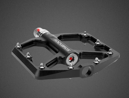 ROCKBROS MTB Cycling Ultralight Pedal Bike Bicycle Sealed DU Bearing Pedals Aluminum Alloy CRMO Non-slip Cleat Bike Part Pedals Beauty World Shop