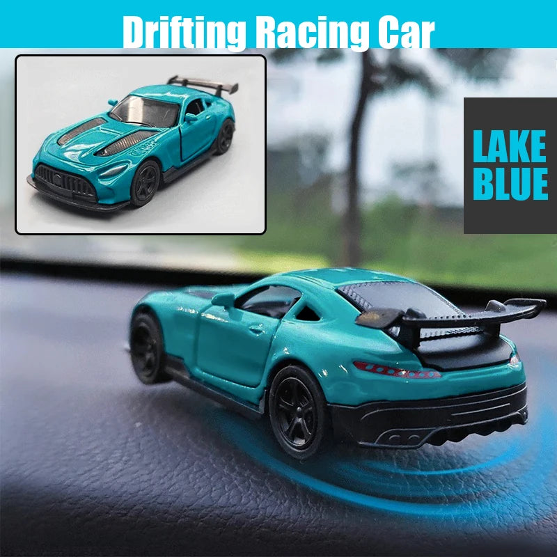 Drifting Car Model dashboard Swing Moving cool sports racing ornaments dash interior accessories decor items fun decorations men Beauty World Shop