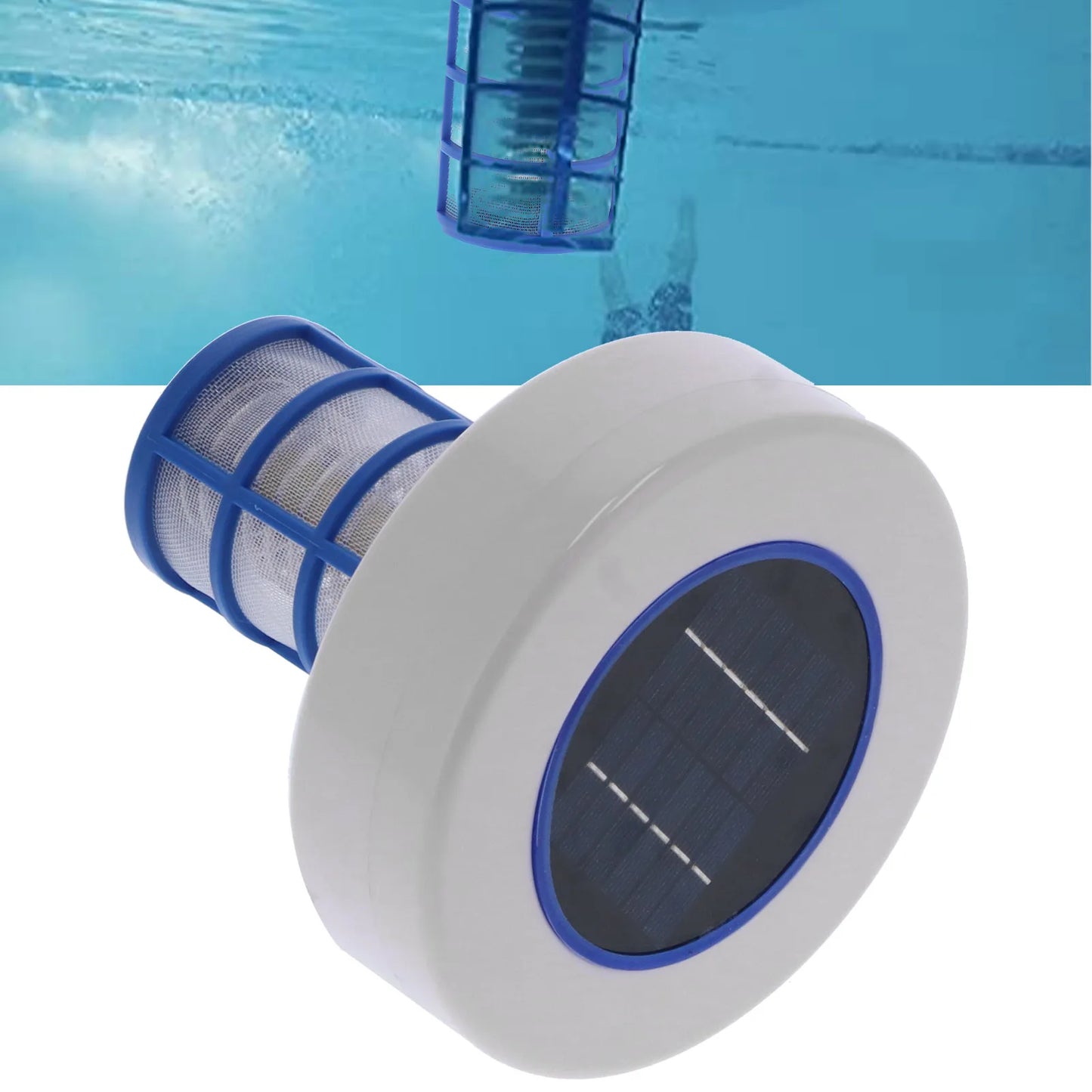 Solar Powered Pool Ionizer Cleaner Silver Ion Swimming Pool SPA Fountain Cleaner Swim Pool Cleaning Equipment Beauty World Shop