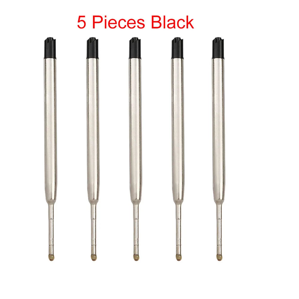 98mm1.0mm Ballpoint Pen Refills For Parker Pens Medium Point Blue Red Black Ink Rods For Writing Office Stationery Beauty World Shop
