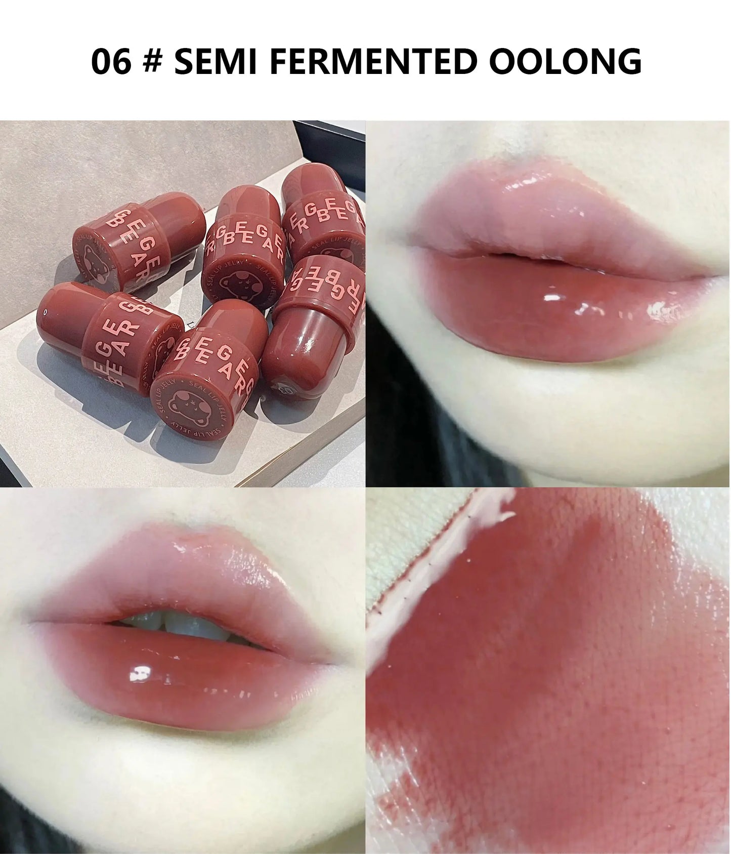Moisturizing Seal Lip Frozen Water Mirror Lipstick Lasting and non-fading Jelly beep Lip Lip glaze Beauty Trend Shop
